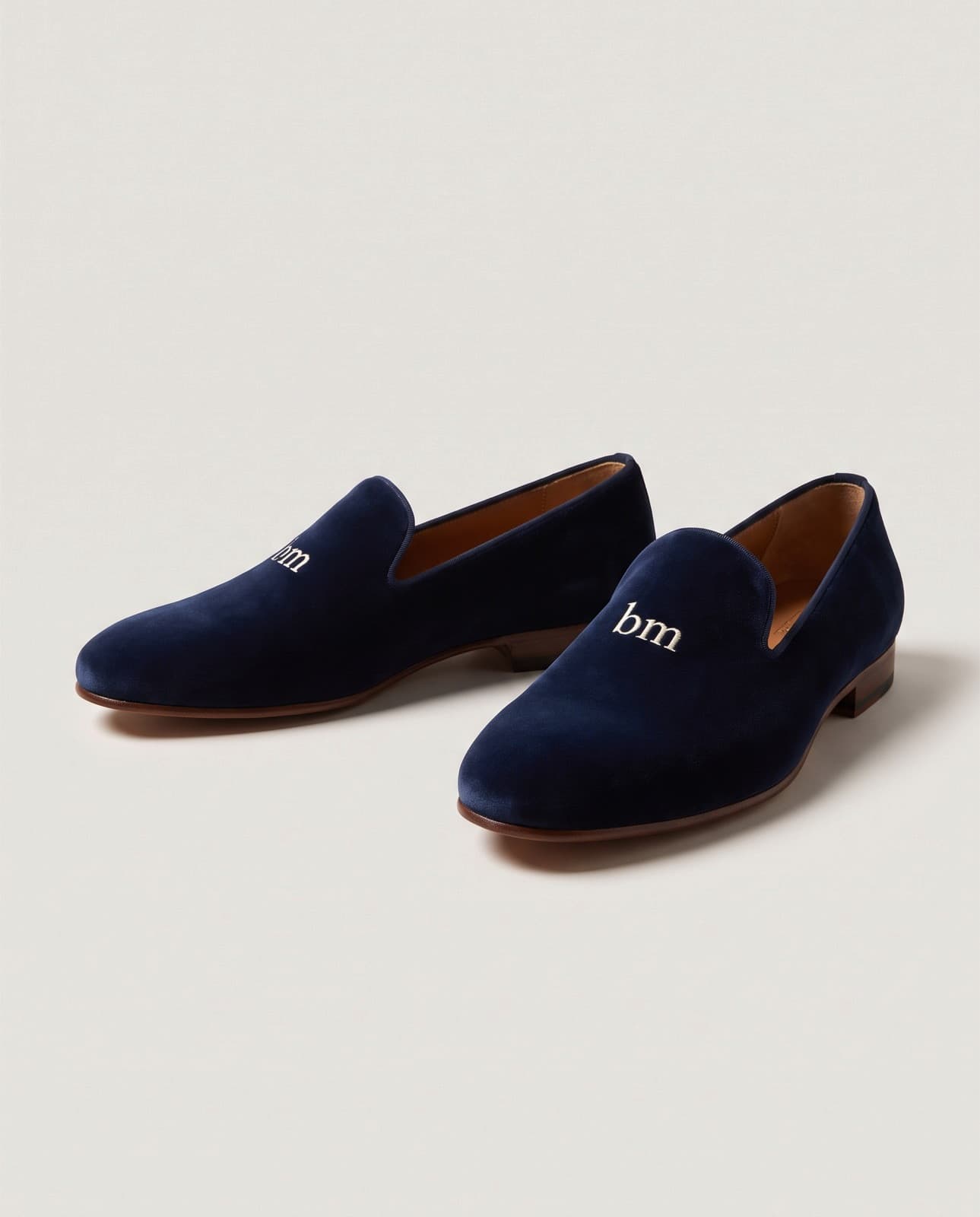 Cavargna Velvet Slipper · Lake navy