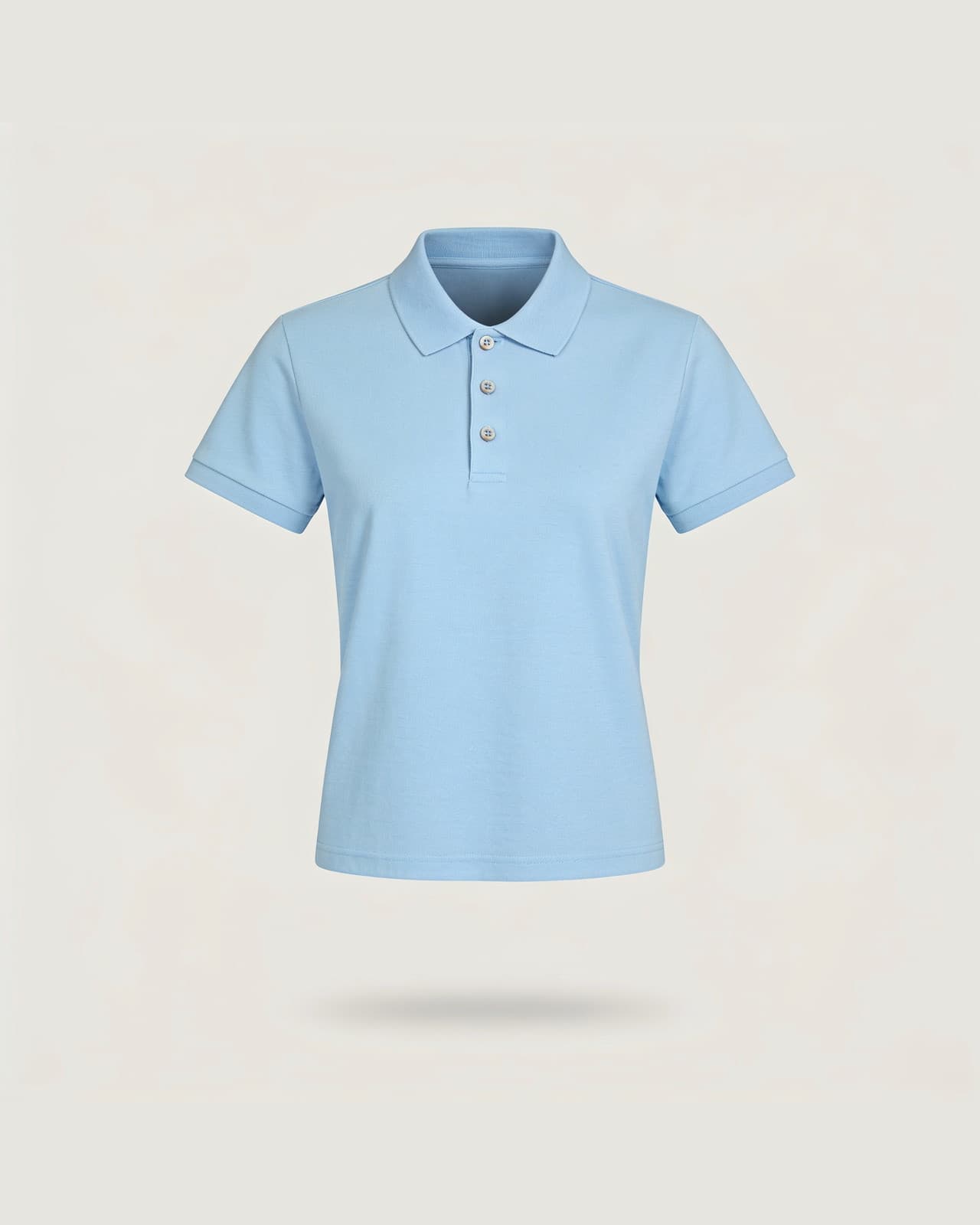 Recco Piqué Polo · Light blue