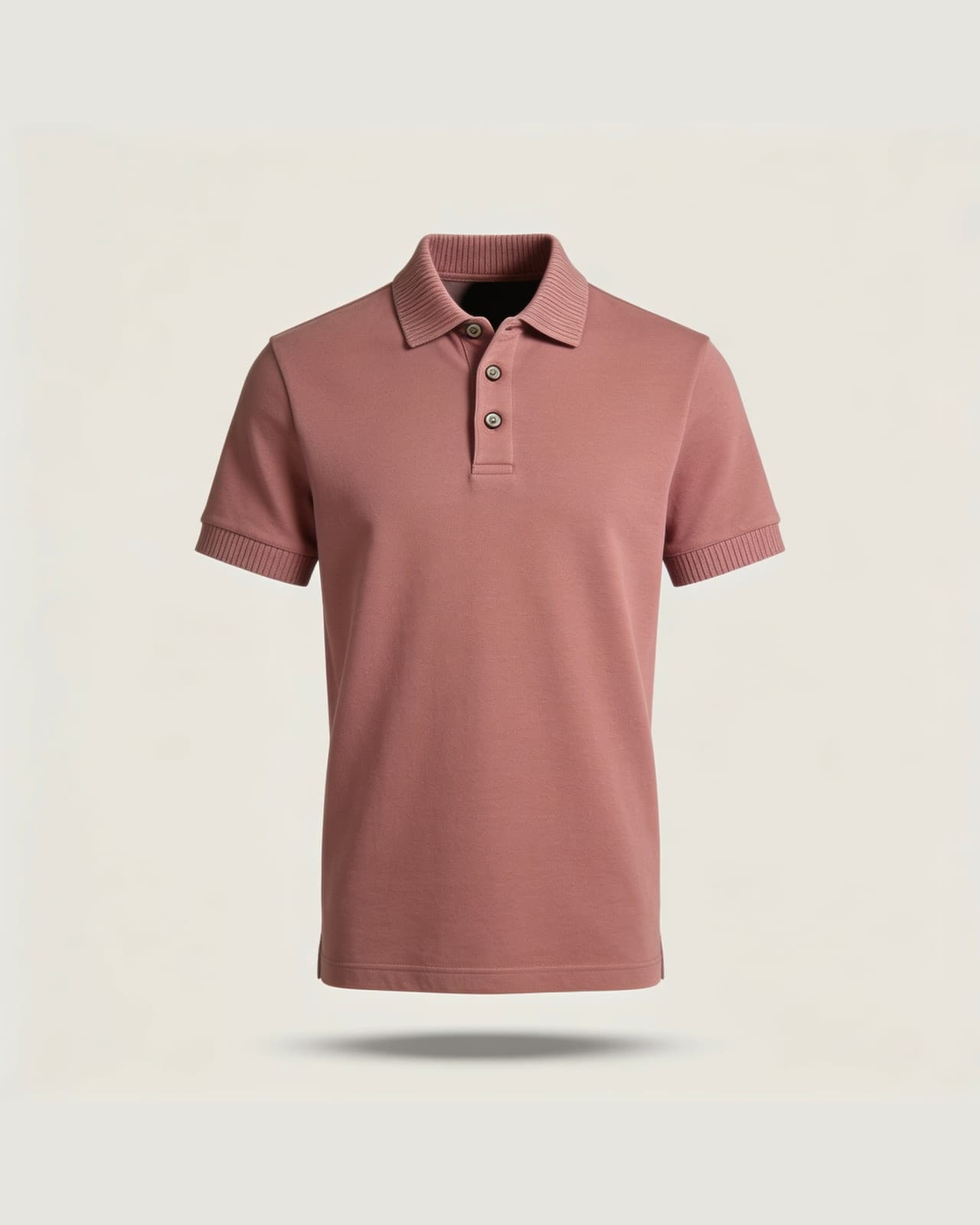 Recco Piqué Polo · Dusty pink