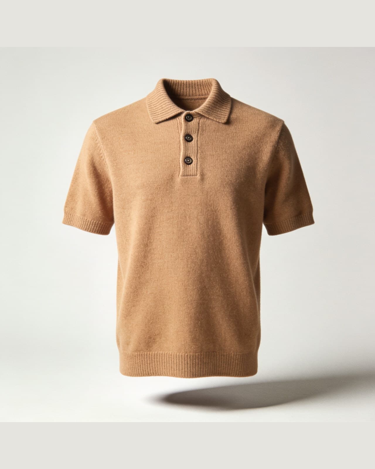 Olivedo Cashmere Polo · Kamel