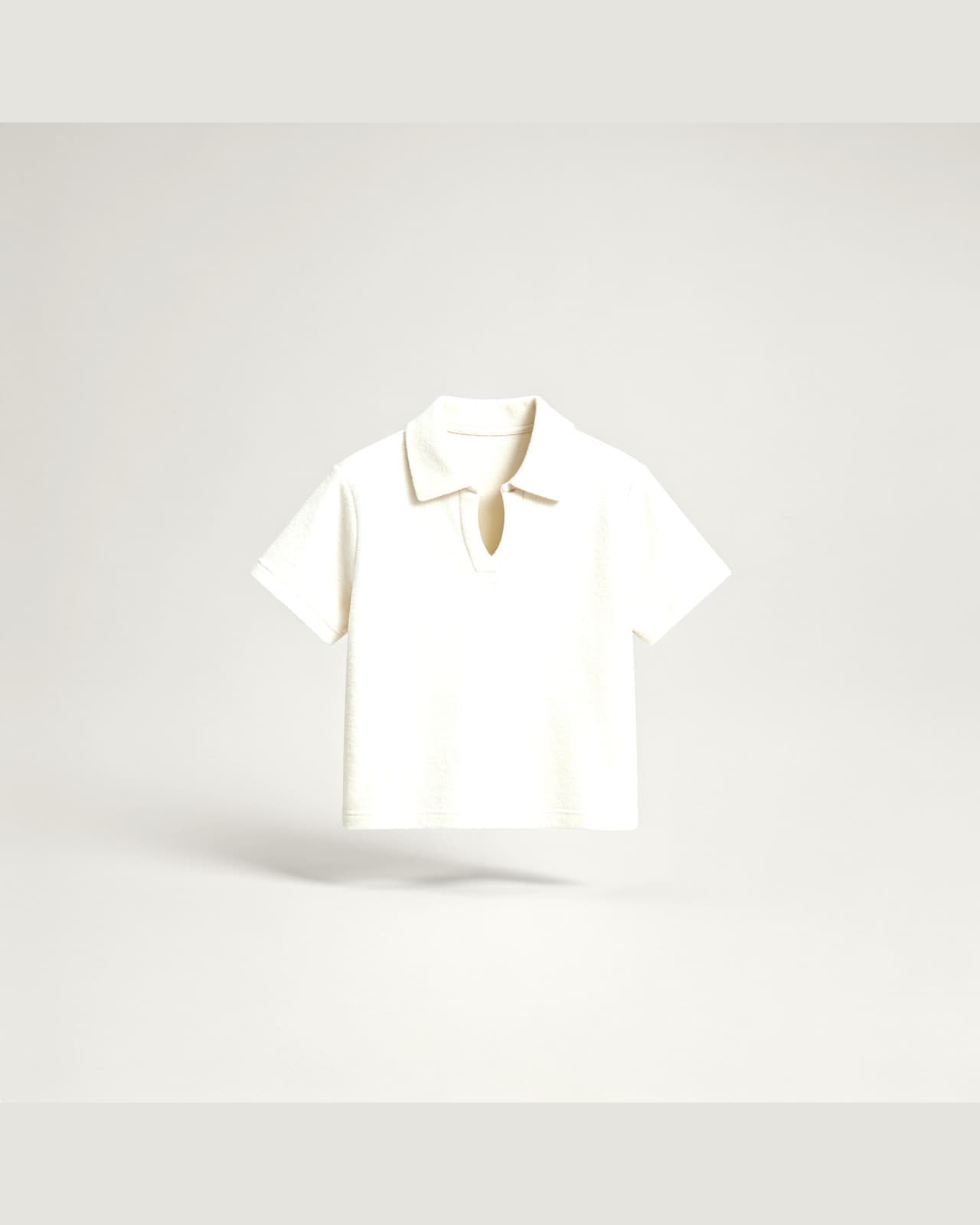 Bonassola Terry Polo · Cream