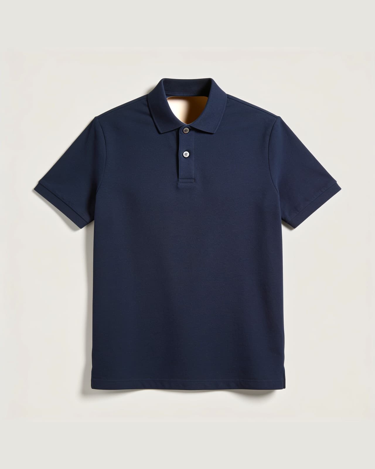 Vassena Pique Polo · Lake navy