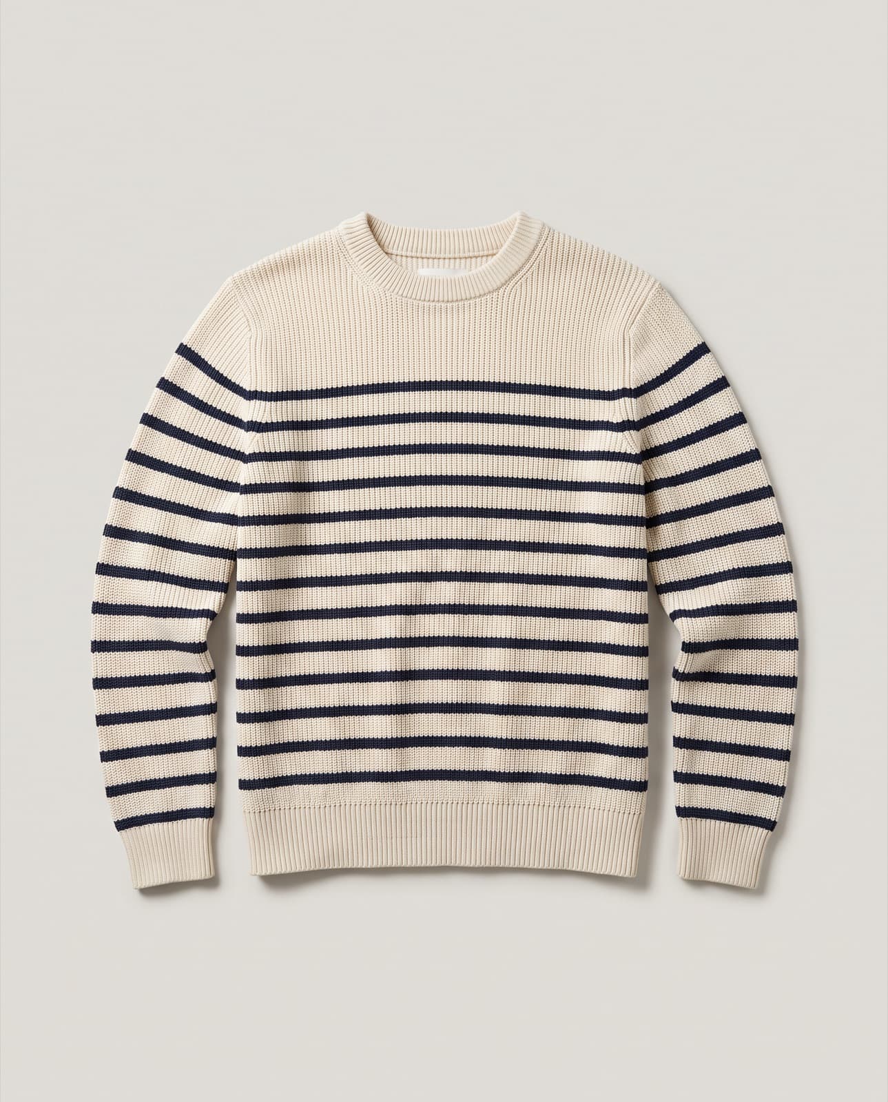 Noli Breton Stripe Sweater · Cream and navy