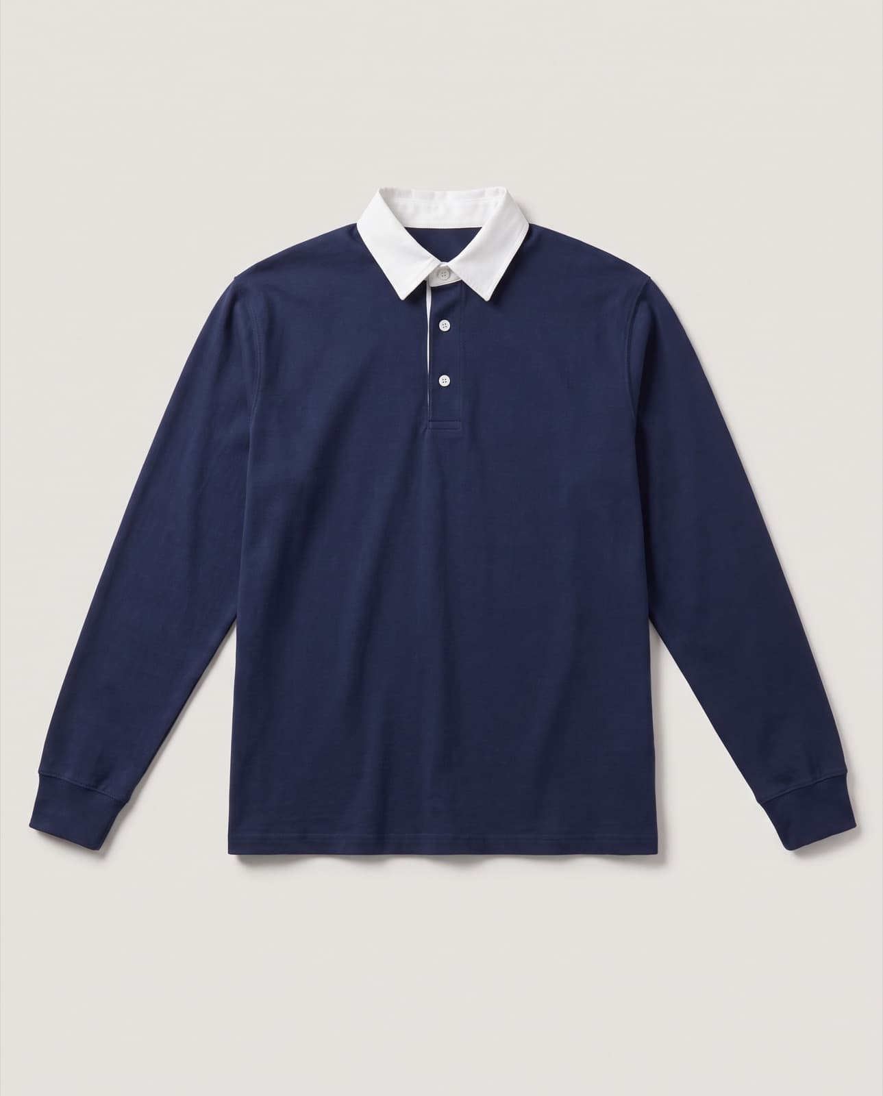 Sestri Solid Rugby Shirt · Lake navy