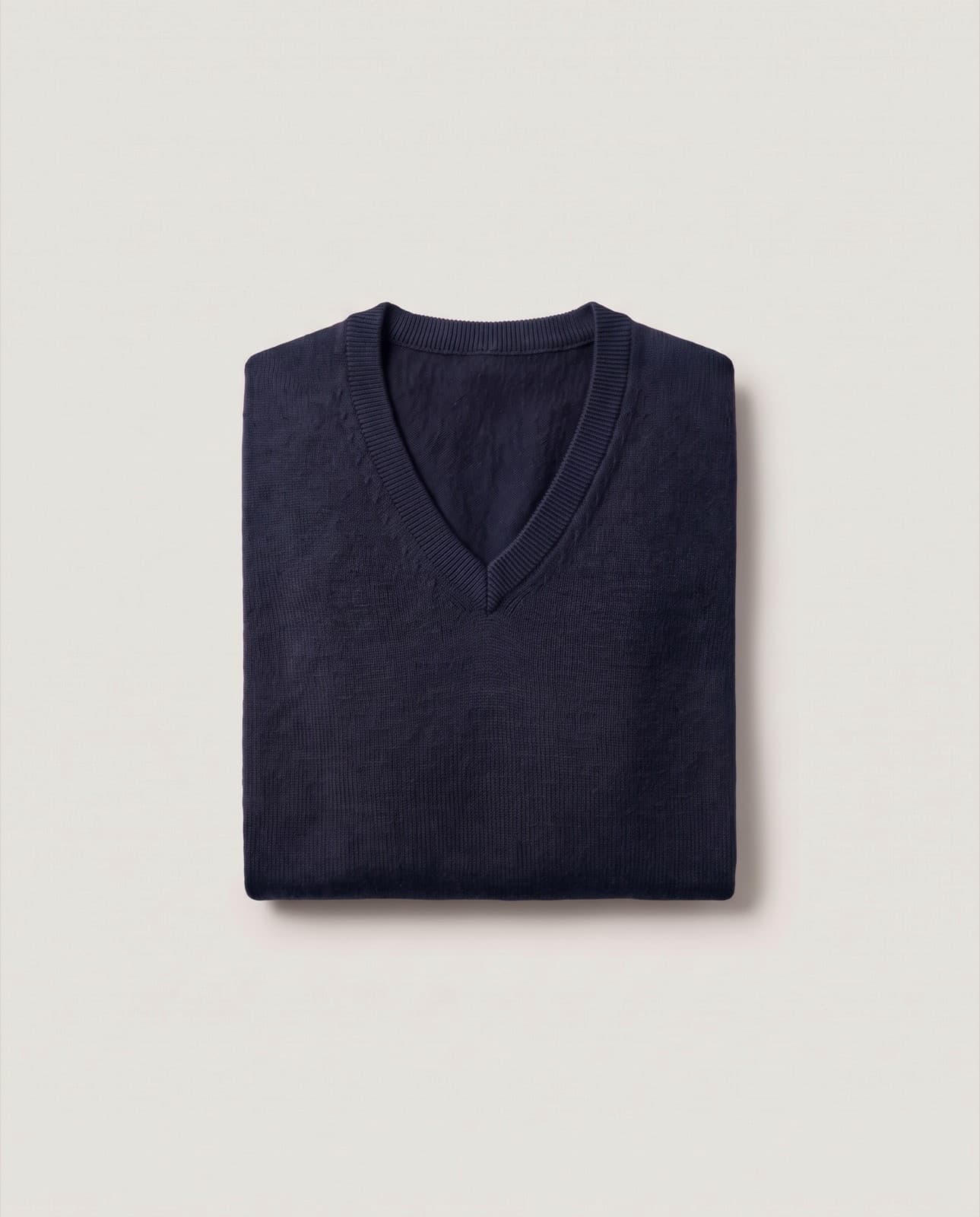 Colonno V-Neck Sweater · Lake navy