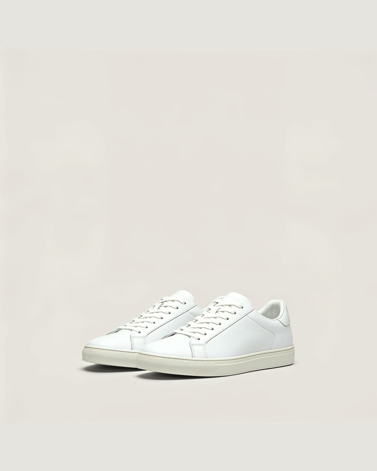 Abbadia Leather Sneaker · White