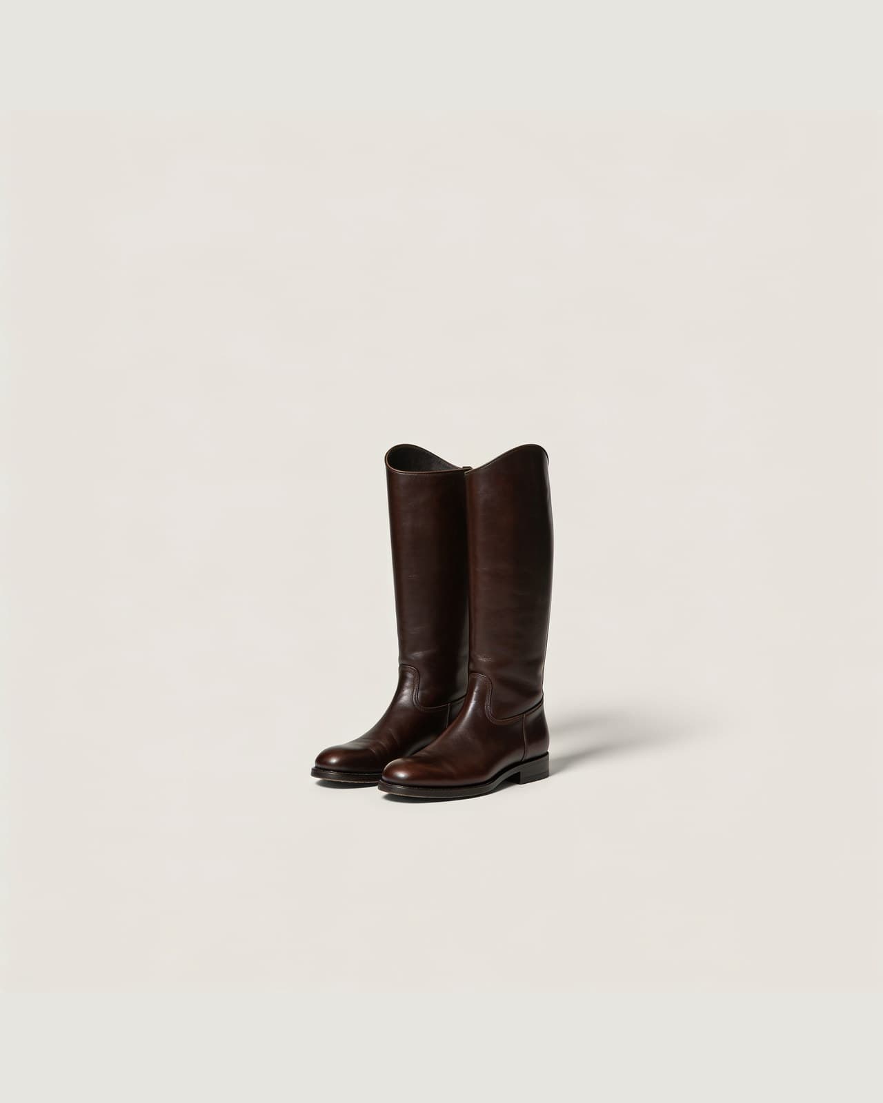Maggio Riding Boot · Dark brown