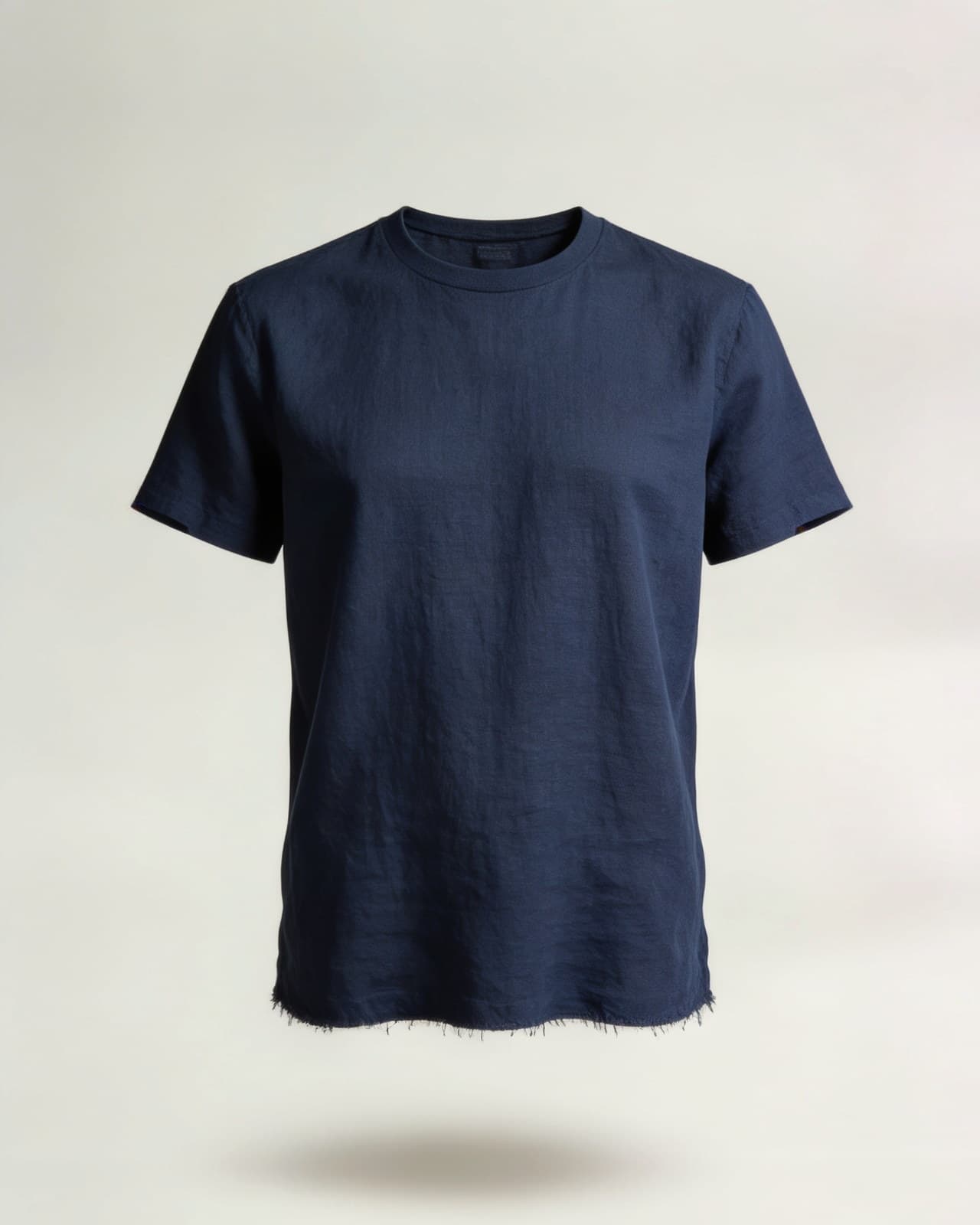 Cernobbio Linen T-Shirt · Bleumarin lac