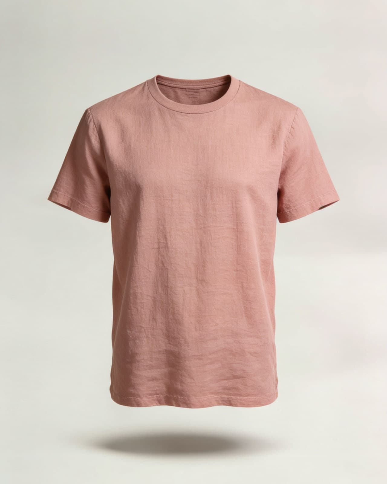 Cernobbio Linen T-Shirt · Dusty pink