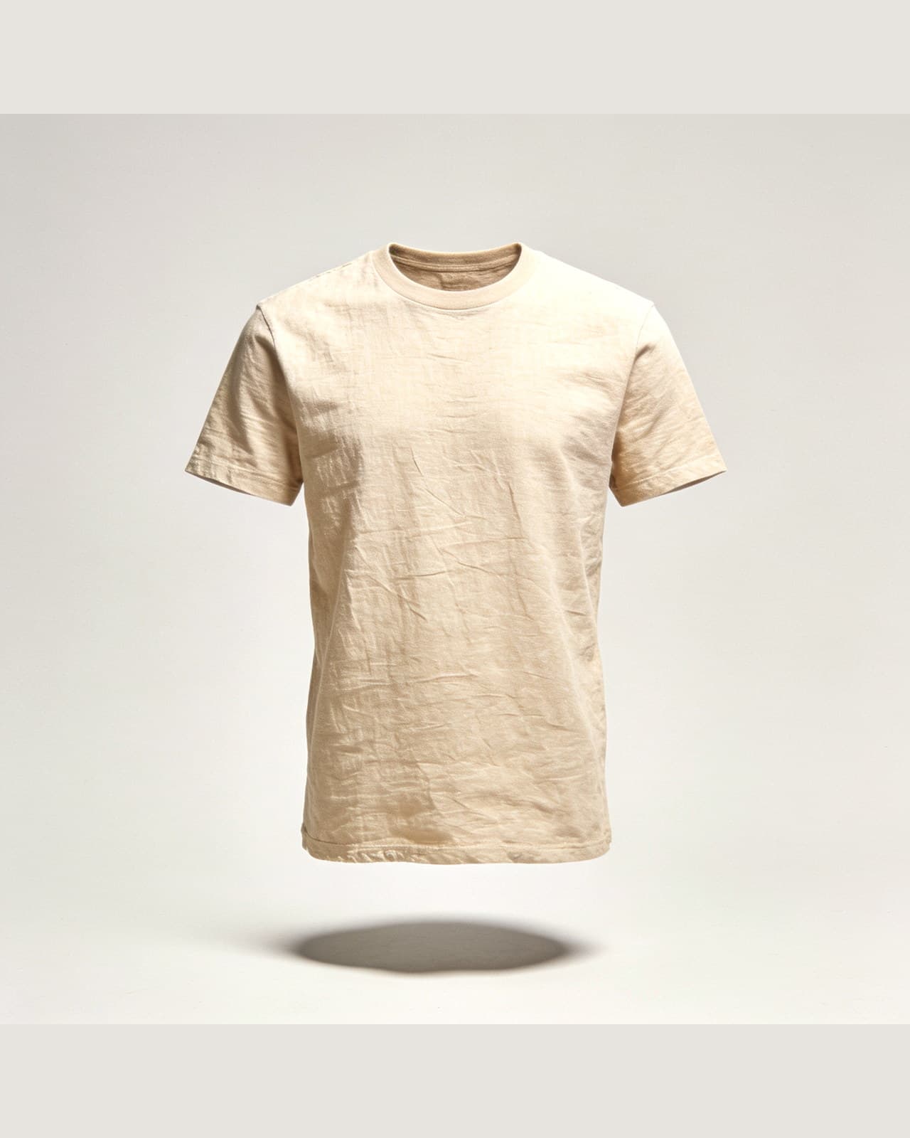 Cernobbio Linen T-Shirt · Nisip