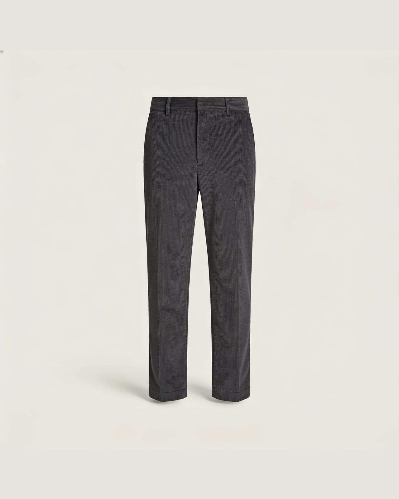 Musso Corduroy Trousers · Grey melange