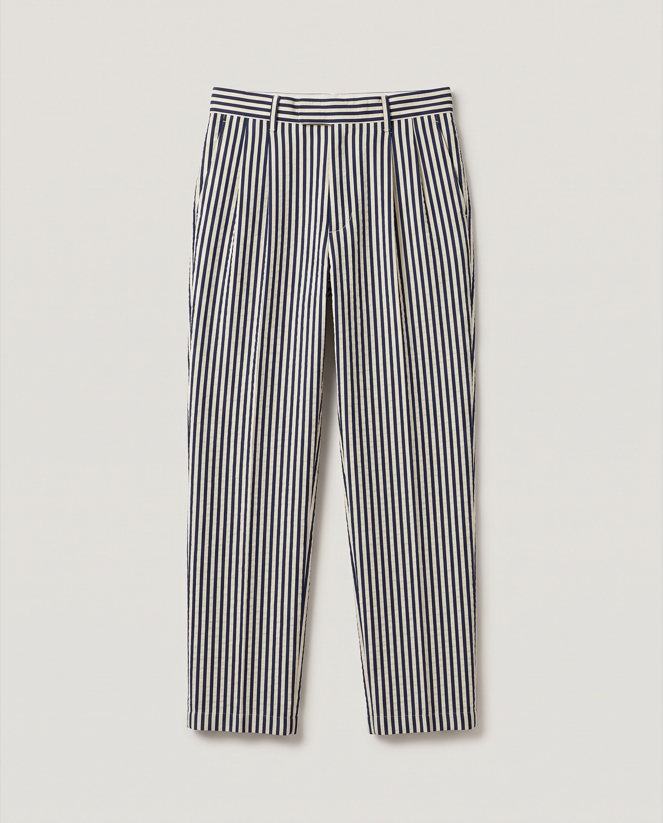 Lavagna Seersucker Trousers